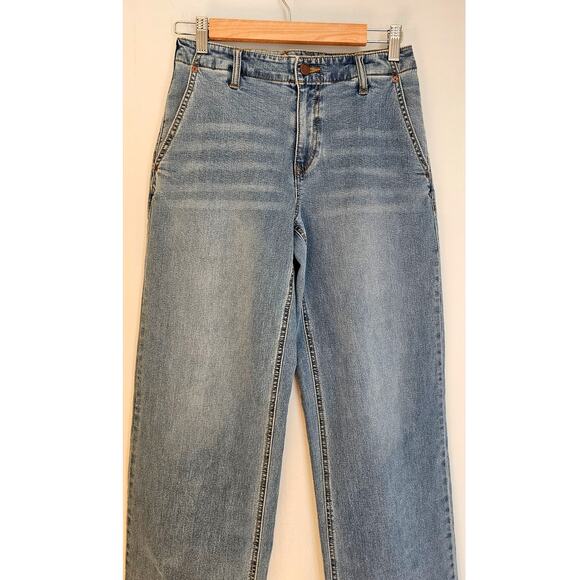 Volcom 1991 Stoned Jeans, Low Rise Retro, Skate, Light Blue, Sz 26, NEW - Picture 3 of 10